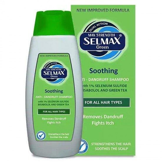 SELMAX GREEN SOOTHING СЕЛМАКС ГРИЙН ШАМПОАН 200 МЛ
