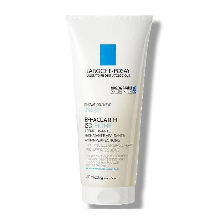 LA ROCHE POSAY EFFACLAR H ISO-BIOME КРЕМ УСПОКОЯВАЩ ПОЧИСТВАЩ 200 МЛ.