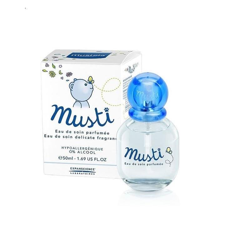 MUSTELA MUSTI / МУСТЕЛА МУСТИ ПАРФЮМНА ВОДА ЗА БЕБЕТА И ДЕЦА 50 МЛ