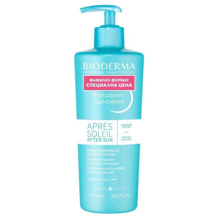 BIODERMA PHOTODERM ОХЛАЖДАЩ ГЕЛ-КРЕМ ЗА СЛЕД СЛЪНЦЕ 500 МЛ