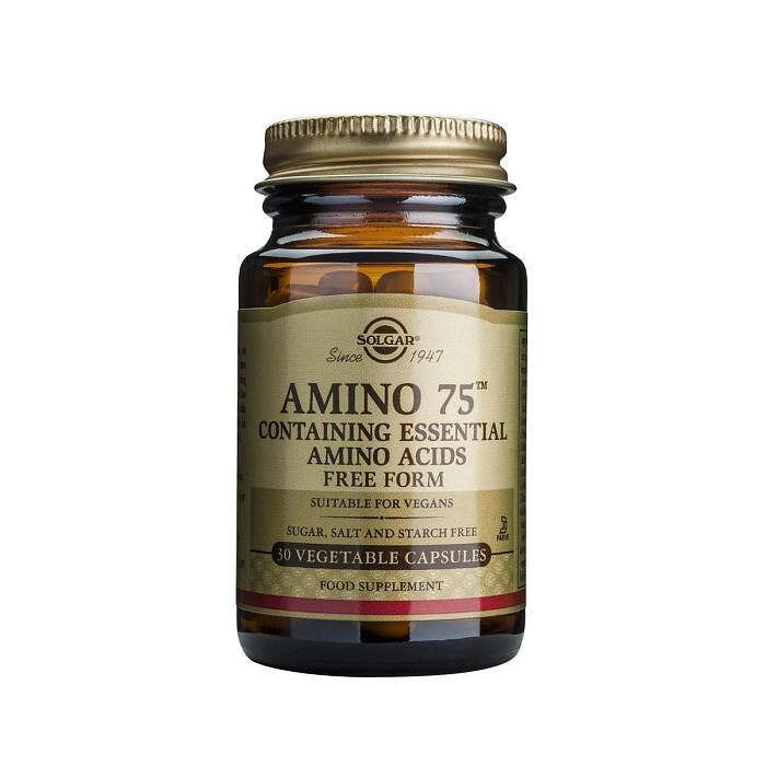 СОЛГАР АМИНО 75 КАПС. Х 30