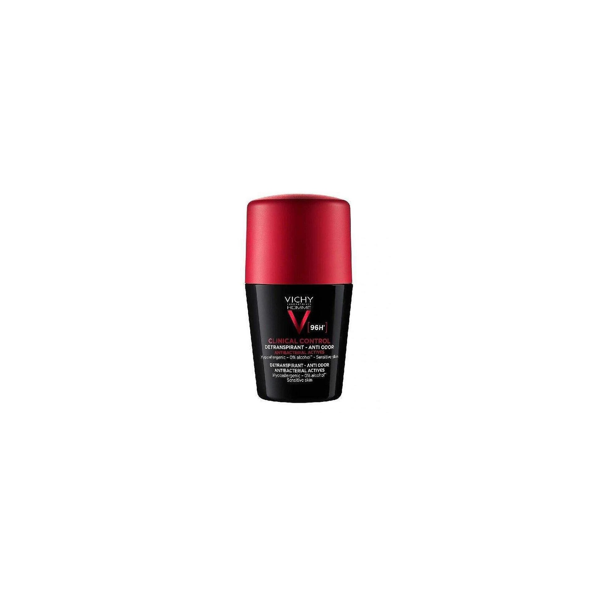 VICHY HOMME ДЕЗОДОРАНТ CLINICAL CONTROL РОЛ-ОН ЕФЕКТ 96 Ч. 50 МЛ