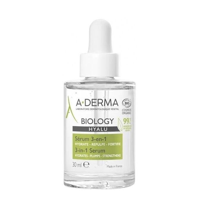 A-DERMA BIOLOGY HYALU 3 В 1 СЕРУМ 30 МЛ