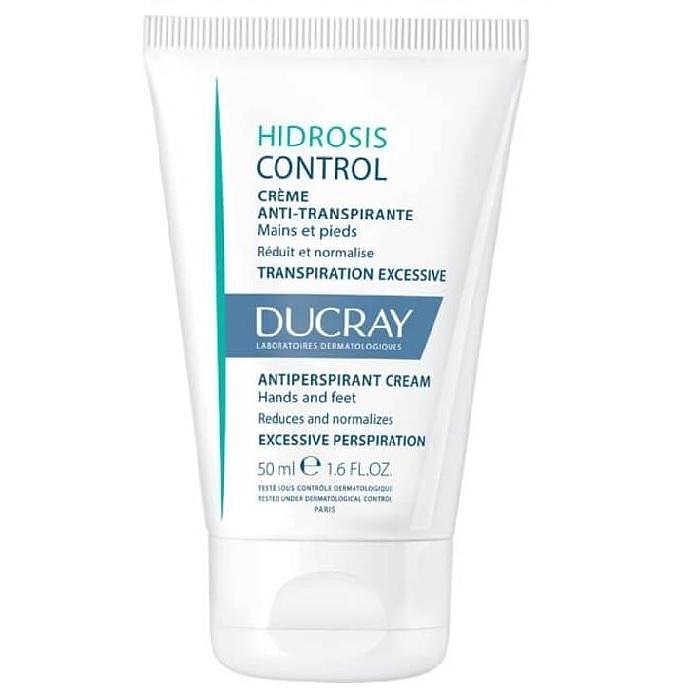 DUCRAY HIDROSIS CONTROL КРЕМ ПРОТИВ ИЗПОТЯВАНЕ ЗА РЪЦЕ, ЛИЦЕ И КРАКА 50 МЛ