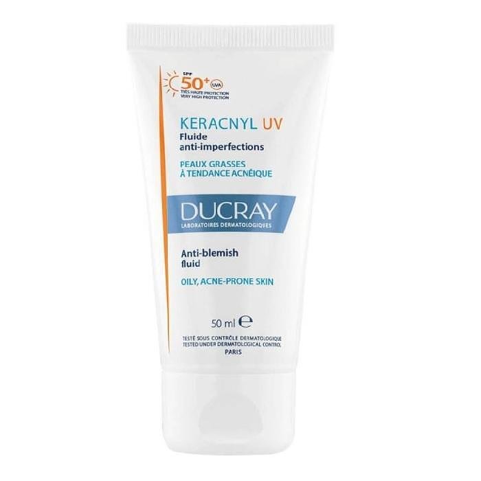DUCRAY KERACNYL UV SPF50+ ФЛУИД СРЕЩУ НЕСЪВЪРШЕНСТВА 50 МЛ