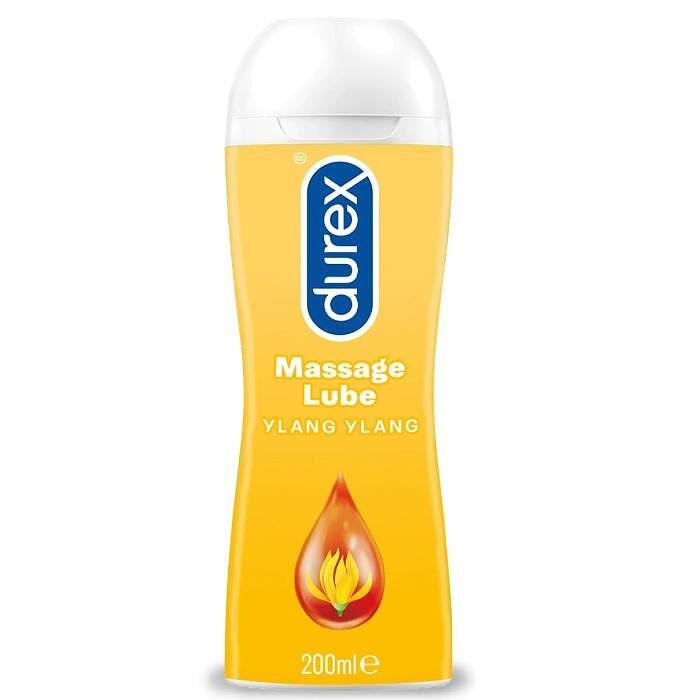 DUREX МАСАЖЕН ГЕЛ И ЛУБРИКАНТ С ИЛАНГ-ИЛАНГ 200 МЛ