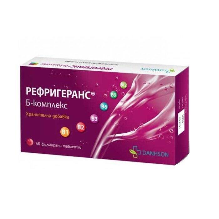 РЕФРИГЕРАНС Б-КОМПЛЕКС ТАБЛ Х 40