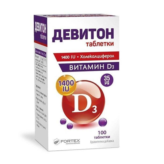 ДЕВИТОН ТАБЛ. Х 100 ФОРТЕКС