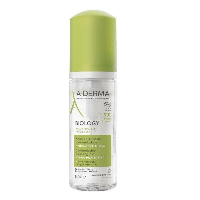 A-DERMA BIOLOGY ДЕРМАТОЛОГИЧНА ПОЧИСТВАЩА ПЯНА 150 МЛ