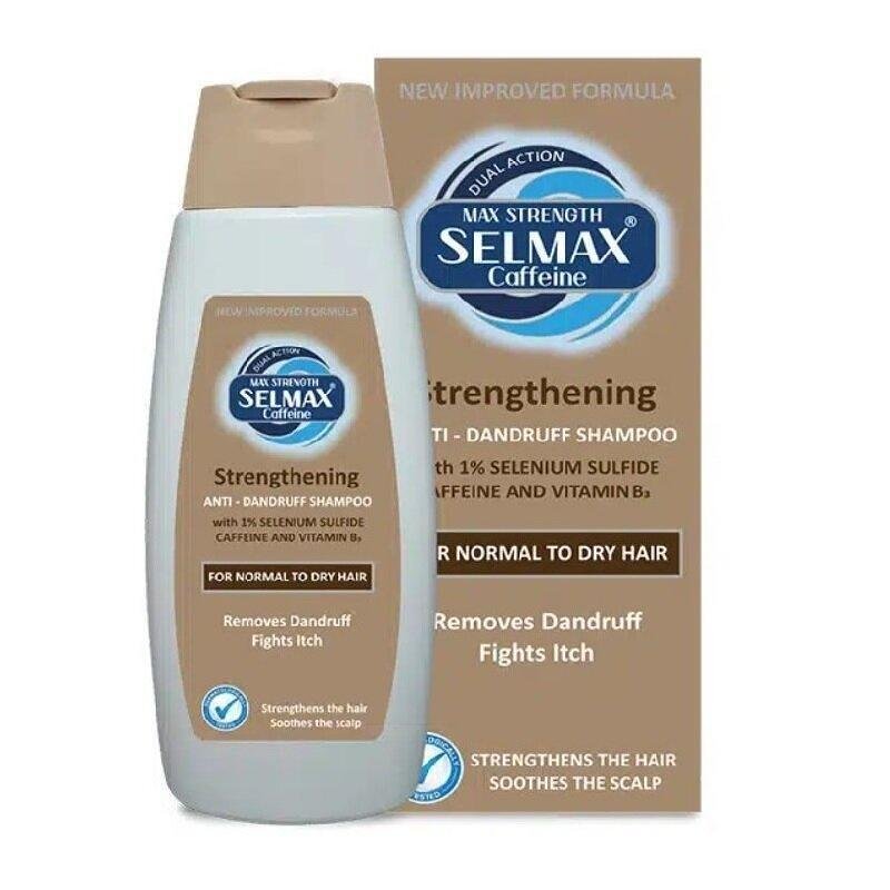 SELMAX DUAL ACTION ШАМПОАН С КОФЕИН 200 МЛ