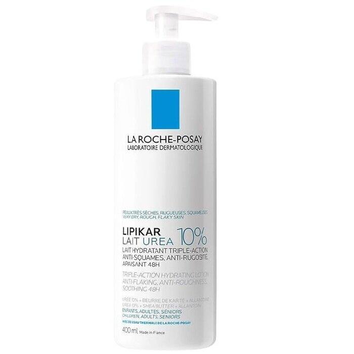 LA ROCHE POSAY LIPIKAR LAIT UREA 10% ХИДРАТИРАЩО МЛЯКО 400 МЛ
