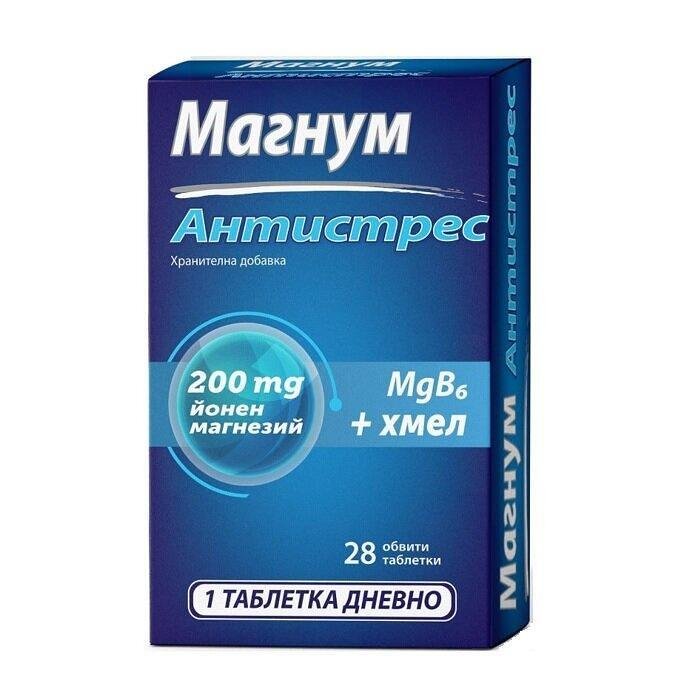 МАГНУМ АНТИСТРЕС ТАБЛ. Х 28