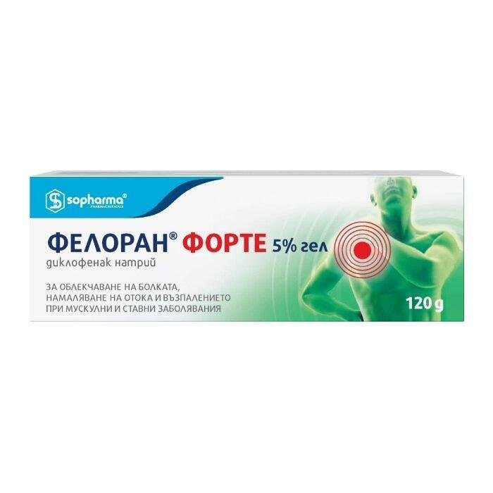 ФЕЛОРАН ФОРТЕ ГЕЛ 5% 120 ГР СФ