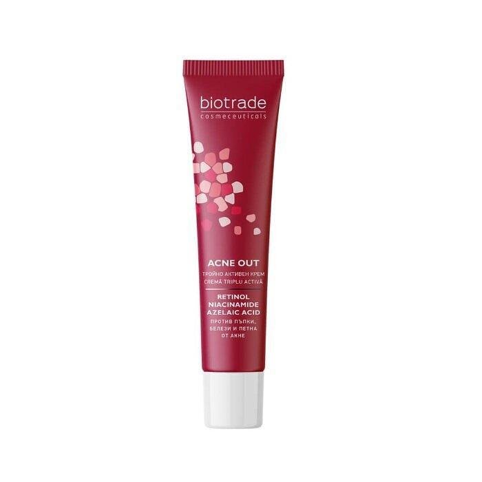 BIOTRADE ACNE OUT ТРОЙНО АКТИВЕН КРЕМ 30 МЛ