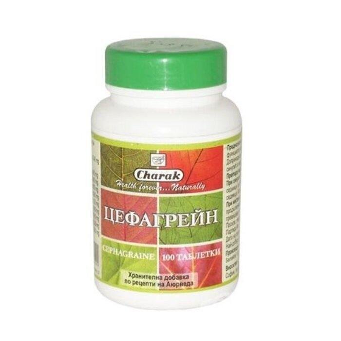 ЦЕФАГРЕЙН ПРИ СИНУЗИТ И МИГРЕНА ТАБЛ. Х 100