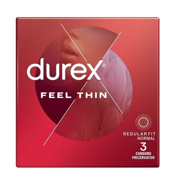 DUREX ПРЕЗЕРВАТИВИ FEEL THIN X 3