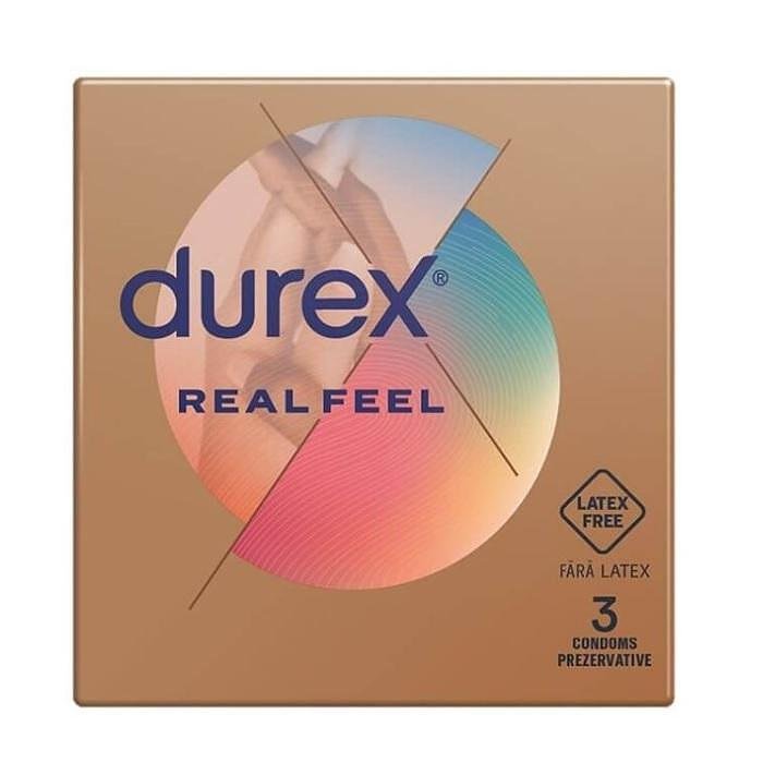 DUREX ПРЕЗЕРВАТИВИ REAL FEEL Х 3