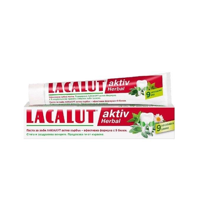 ЛАКАЛУТ AKTIV HERBAL ПАСТА ЗА ЗЪБИ 75 МЛ