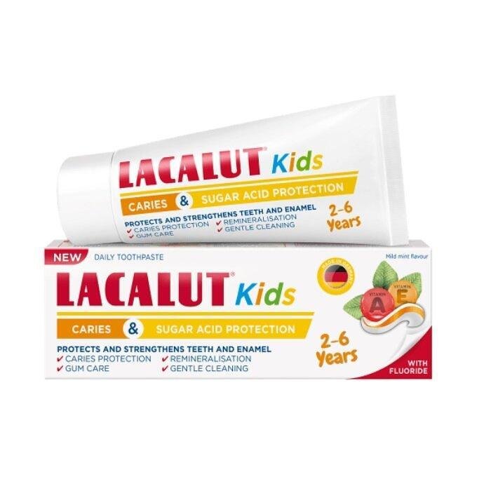 ЛАКАЛУТ KIDS 2-6 ПАСТА ЗА ЗЪБИ 55 МЛ