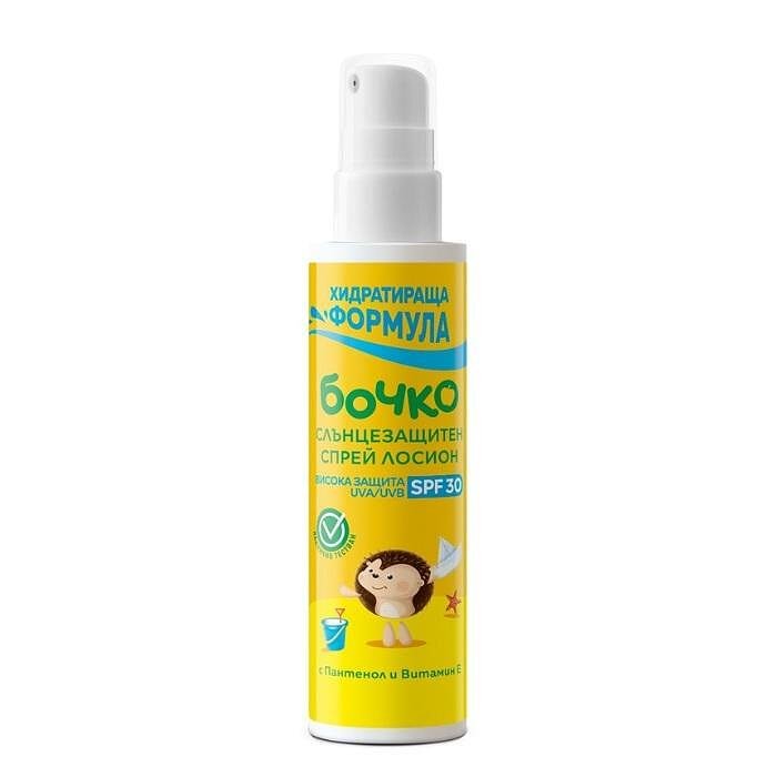 БОЧКО SPF30 СПРЕЙ ЛОСИОН 125 МЛ