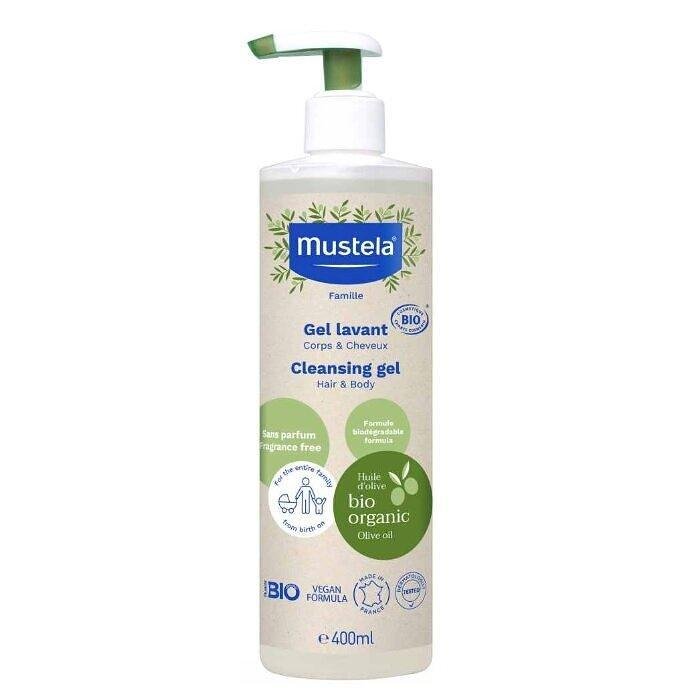 MUSTELA ORGANIC / МУСТЕЛА ОРГАНИК ИЗМИВАЩ ГЕЛ 400 МЛ