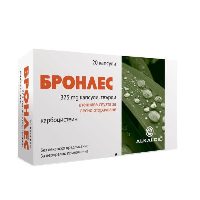 БРОНЛЕС КАПС. 375 МГ Х 20