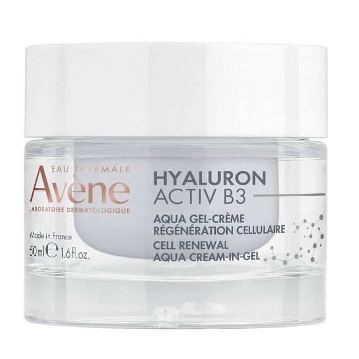 AVENE HYALURON ACTIV В3 РЕГЕНEРИРАЩ АКВА ГЕЛ-КРЕМ 50 МЛ