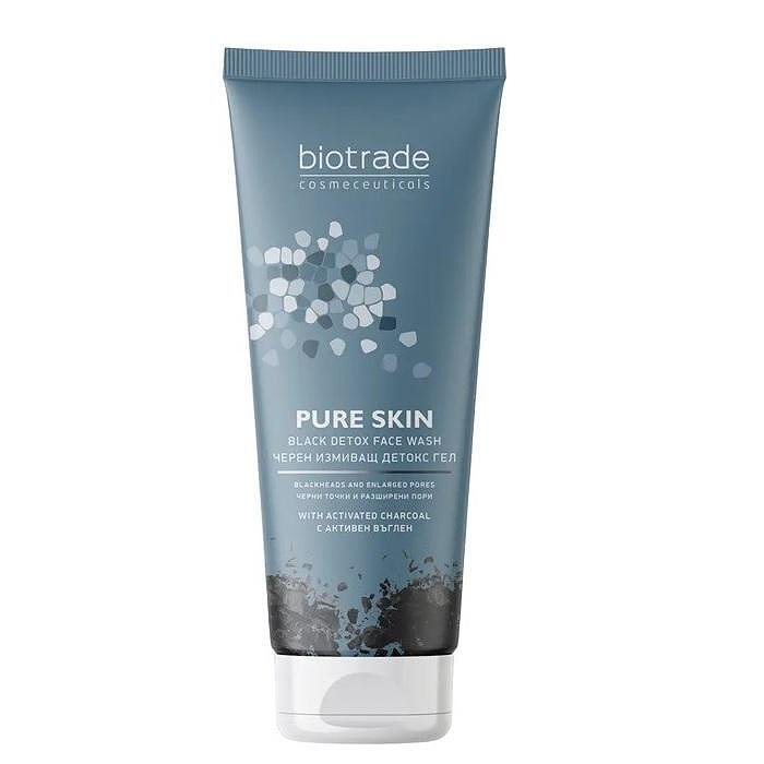 BIOTRADE PURE SKIN ИЗМИВАЩ ГЕЛ ЛИЦЕ ЧЕРЕН DETOX 200 МЛ