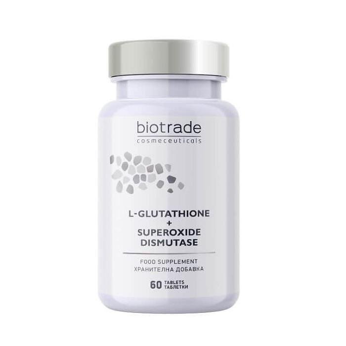 BIOTRADE L-ГЛУТАТИОН + СУПЕРОКСИД ДИСМУТАЗА ТАБЛ. Х 60