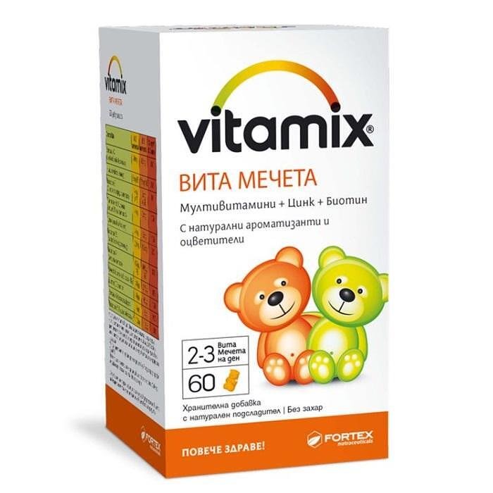 ВИТАМИКС ВИТА МЕЧЕТА ЖЕЛИРАНИ ТАБЛ. Х 60 ФОРТЕКС
