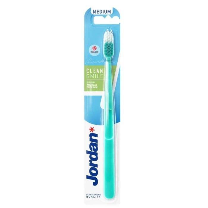 JORDAN ЧЕТКА ЗА ЗЪБИ CLEAN SMILE (MEDIUM)
