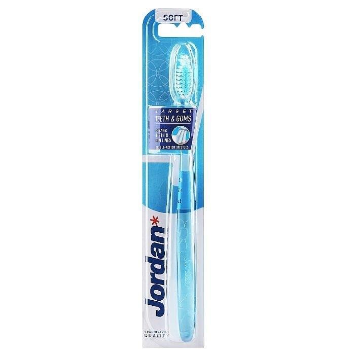 JORDAN ЧЕТКА ЗА ЗЪБИ TARGET TEETHT&GUMS (SOFT)