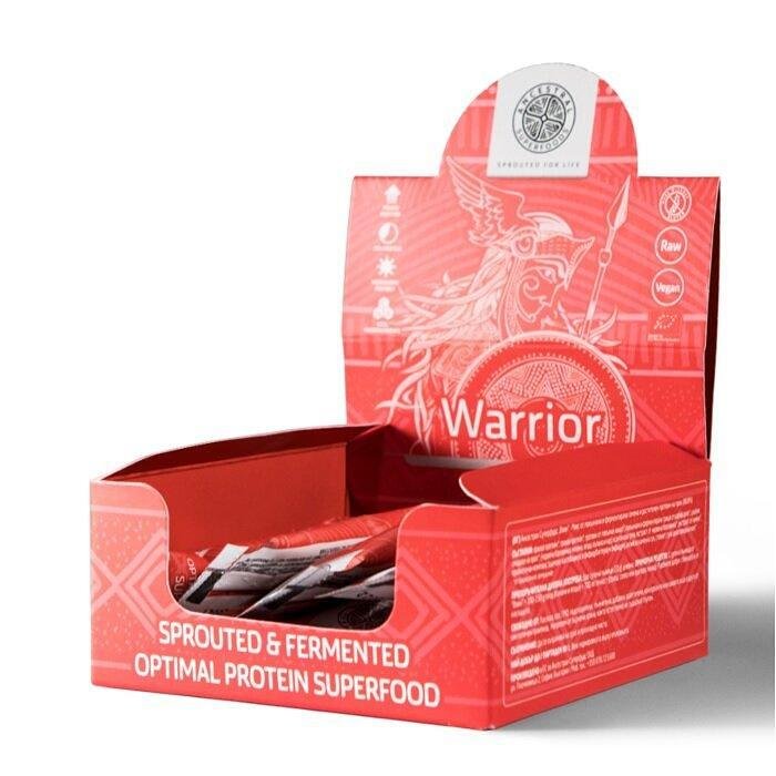 ASF WARRIOR 70% ПЪЛНОЦЕНЕН ПРОТЕИН НА ПРАХ (СИЛА И ЖИЗНЕНОСТ) 10 гр (1 КУТИЯ Х 15 САШЕТА)