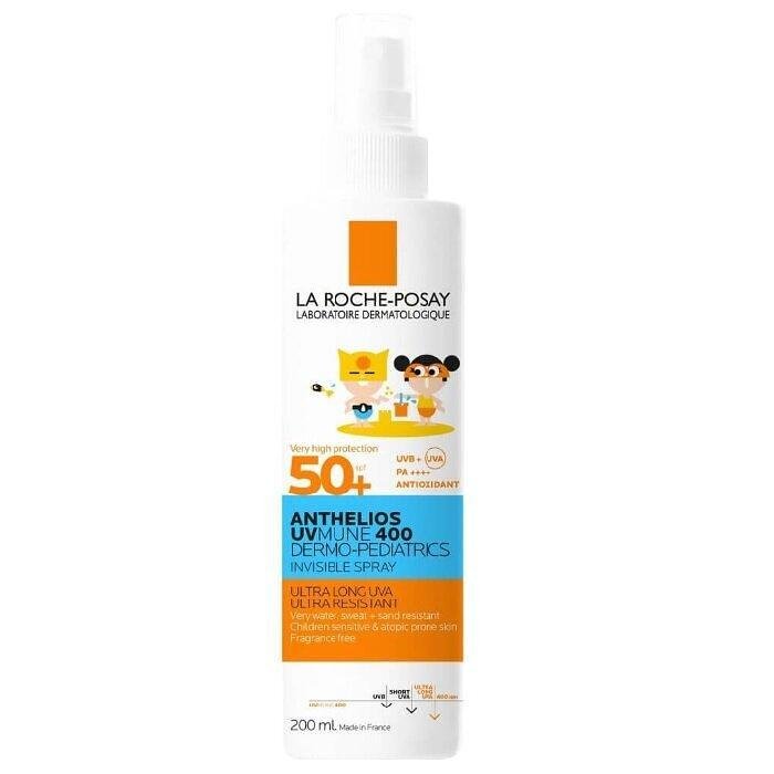 LA ROCHE POSAY ANTHELIOS UVMUNE 400 SPF50+ ЗАЩИТЕН СПРЕЙ ЗА ДЕЦА 200 МЛ