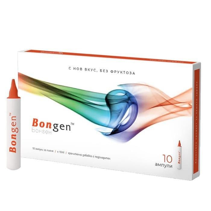 BONGEN JOINT CARE AMPULES / БОНГЕН АМПУЛИ ЗА ПИЕНЕ 10 МЛ Х 10