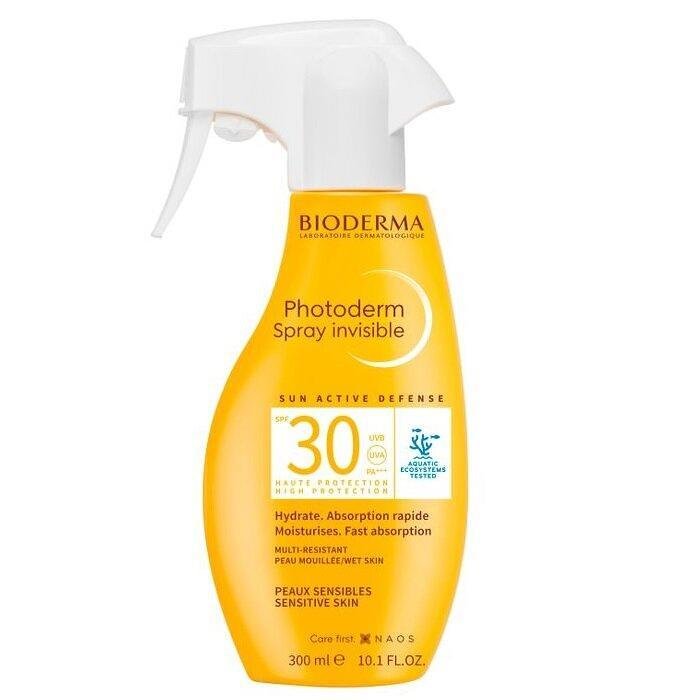 BIODERMA PHOTODERM INVISIBLE SPF30 СЛЪНЦЕЗАЩИТЕН СПРЕЙ 300 МЛ