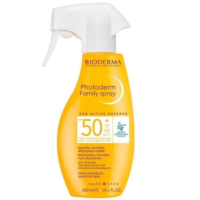 BIODERMA PHOTODERM FAMILY SPF50+ СЛЪНЦЕЗАЩИТЕН СПРЕЙ 300 МЛ