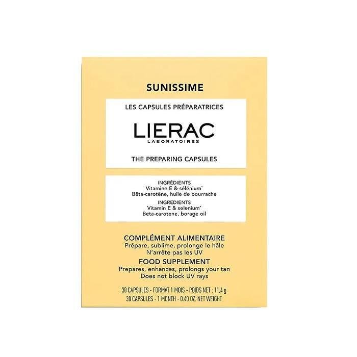 LIERAC SUNISSIME ПОДГОТВИТЕЛНИ КАПСУЛИ Х 30