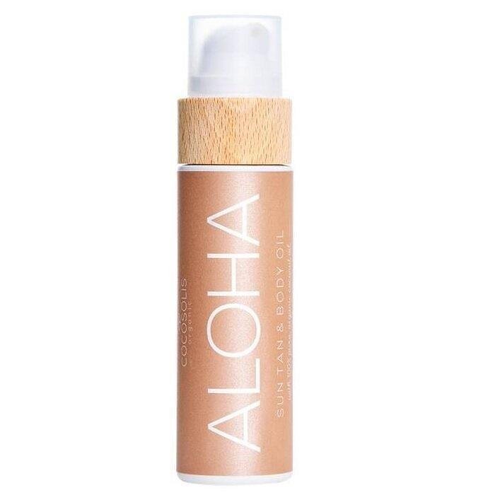 COCOSOLIS ALOHA SUNTAN & BODY OIL НАТУРАЛНО МАСЛО ЗА КРАСИВ ТЕН 110 МЛ