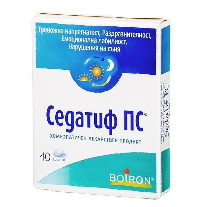 СЕДАТИФ РС ТАБЛ. Х 40