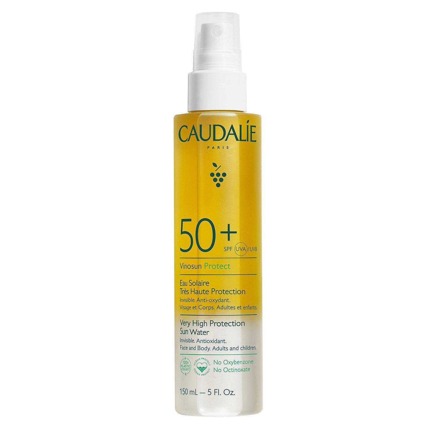 CAUDALIE VINOSUN SPF50+ СЛЪНЦЕЗАЩИТНА ВОДА 150 МЛ