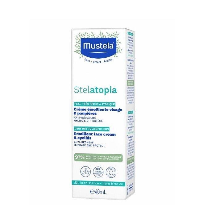 MUSTELA STELATOPIA / МУСТЕЛА СТЕЛАТОПИЯ ЕМОЛИЕНТЕН КРЕМ ЗА ЛИЦЕ 40 МЛ