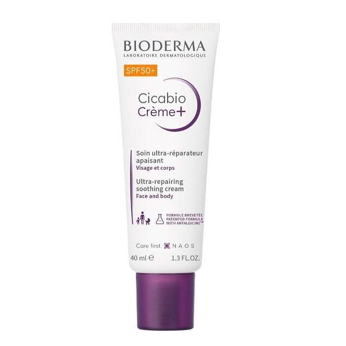 BIODERMA CICABIO КРЕМ+ ПРИ БЕЛЕЗИ И ХИПЕРПИГМЕНТАЦИИ SPF50+ 40 МЛ