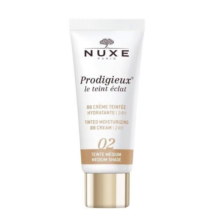 NUXE PRODIGIEUX BB 02 ХИДРАТИРАЩ КРЕМ 30 МЛ MEDIUM