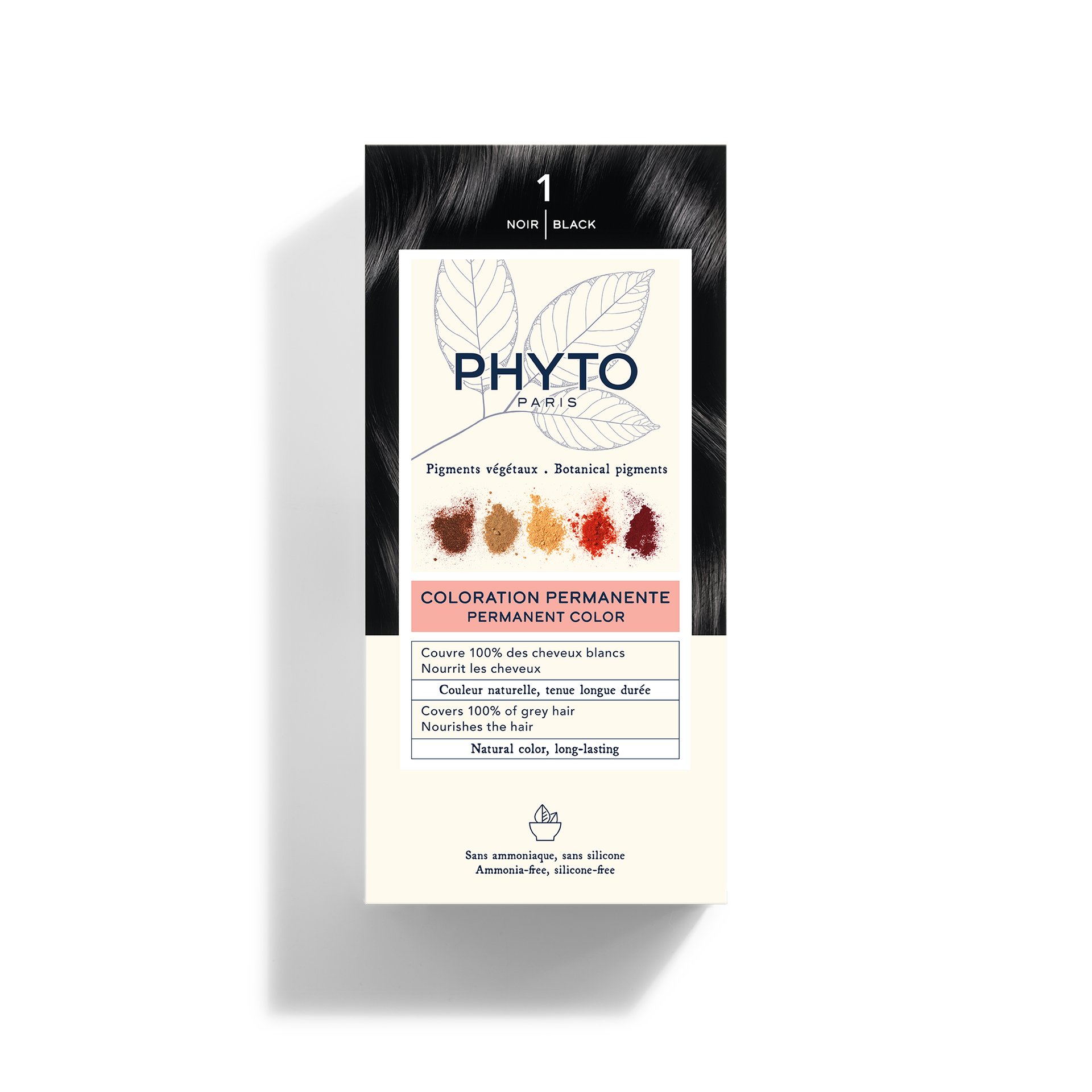 PHYTO PHYTOCOLOR 1 Noir (ЧЕРНО)