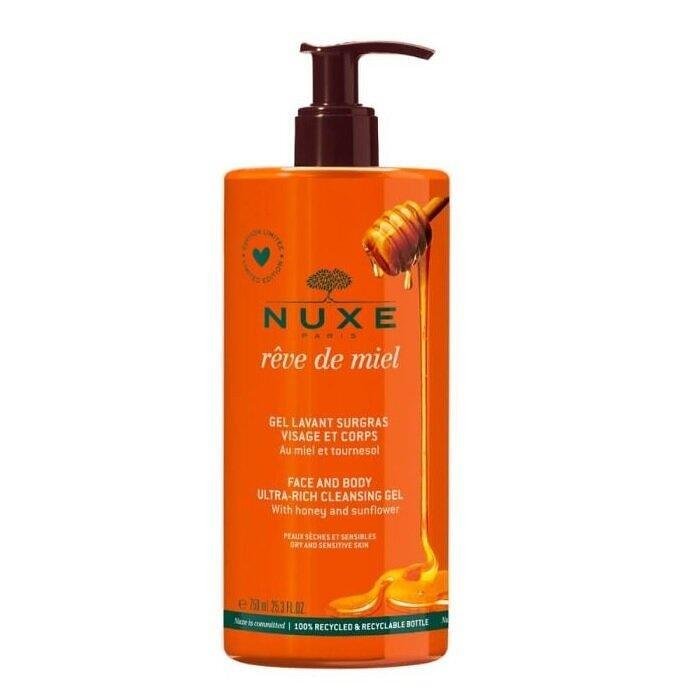 NUXE REVE DE MIEL ПОДХРАНВАЩ ДУШ-ГЕЛ 750 МЛ