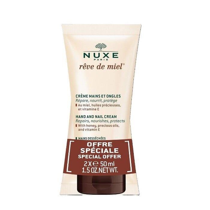 NUXE REVЕ DE MIEL ПОДХРАНВАЩ КРЕМ ЗА РЪЦЕ 2 Х 50 МЛ ПРОМО