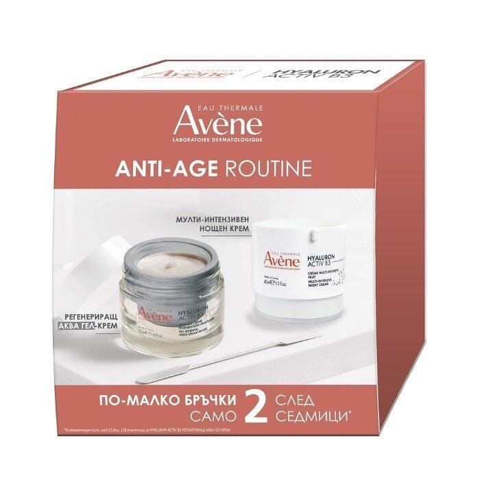 AVENE HYALURON ACTIV B3 РЕГЕНИРАЩ АКВА ГЕЛ-КРЕМ 50МЛ + ИНТЕНЗИВЕН НОЩЕН КРЕМ 40МЛ ПРОМО