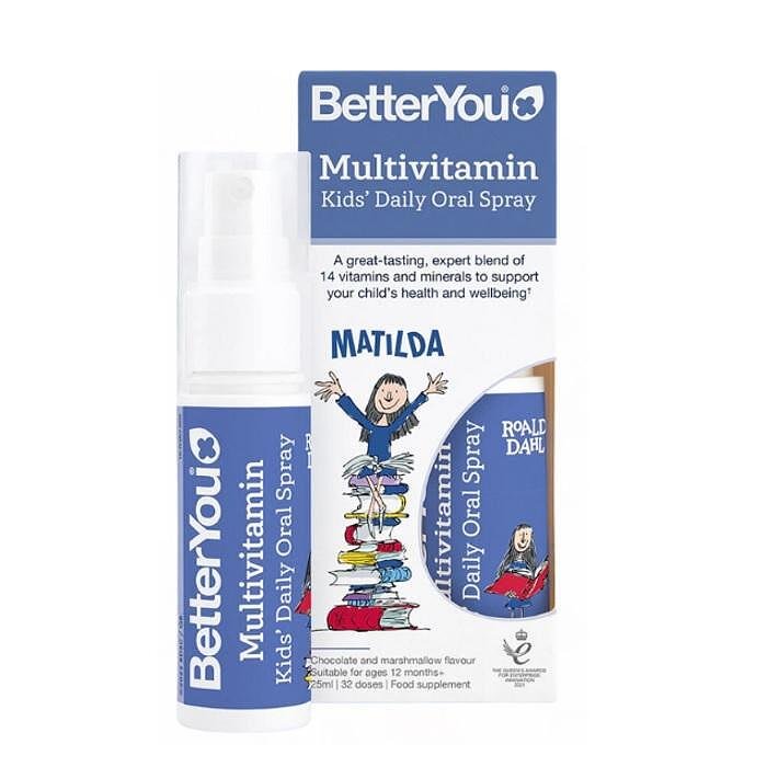 BETTER YOU МУЛТИВИТАМИНИ ЗА ДЕЦА 1+ ШОКОЛАД СПРЕЙ 25 МЛ