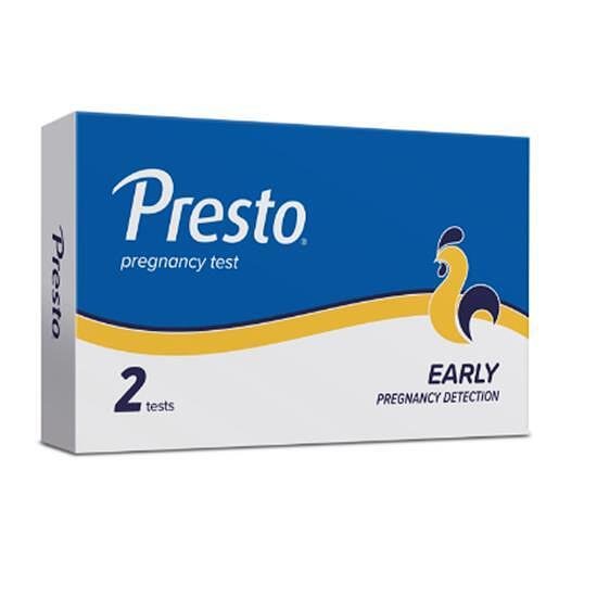 ТЕСТ ЗА РАННА БРЕМЕННОСТ PRESTO Х 2